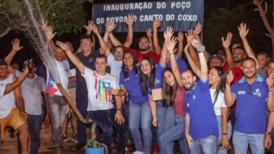 Prefeitura de Codó avança na rede de abastecimento de água na zona rural e inaugura poço artesiano no Canto do Coxo