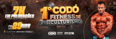 Vem aí o “1º Codó Fitness de Fisiculturismo” com inscrições gratuitas