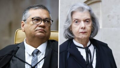 Cármen Lúcia e Flávio Dino desembarcam em São Luís para Simpósio de Direito Eleitoral