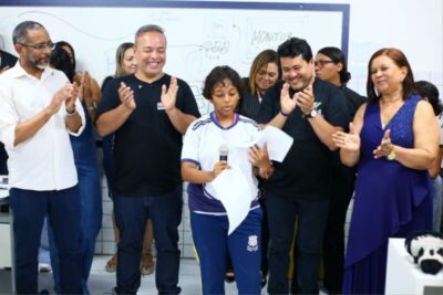 Paço do Lumiar avança na inclusão digital: Prefeito Fred Campos entrega 5ª sala de informática com 17 computadores novos