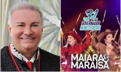 Desembargador derruba decisão de juiz e autoriza realização de show de Maiara e Maraisa que vai custar mais de meio milhão no Maranhão
