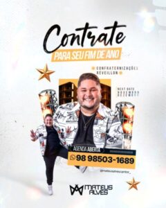 Mateus Alves abre agenda para confraternizações e réveillon