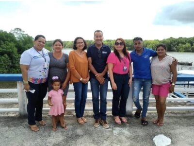 Secretária de Direitos Humanos de Paço do Lumiar e técnicos da SEMICT alinham preparativos para mais uma edição do Festival de Mariscos