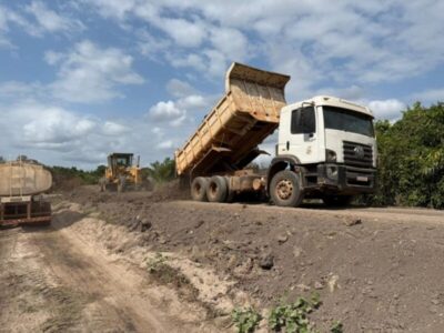 Com foco em mobilidade e segurança, gestão Joãozinho Pavão inicia construção da estrada entre Imperial e Vila Nova