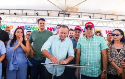 Governo do Estado beneficia 568 famílias com o Programa Maranhão Livre da Fome, em Santa Helena, e entrega novas obras no município