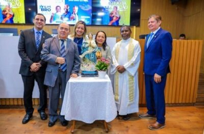 Câmara de São Luís recebe a visita da imagem de Nossa Senhora da Conceição
