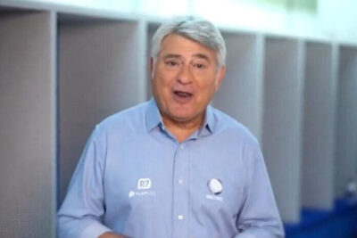Cleber Machado comete gafe ao vivo e cita a Globo na Record