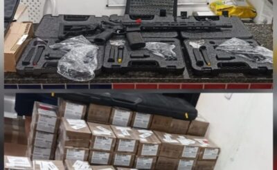 PM apreende arsenal de guerra em operação na MA-125, em Vila Nova dos Martírios