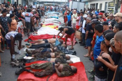 95% dos mortos em operação no RJ tinham ligação com CV