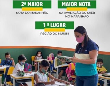 O município de Axixá tem a maior nota da educação no Maranhão