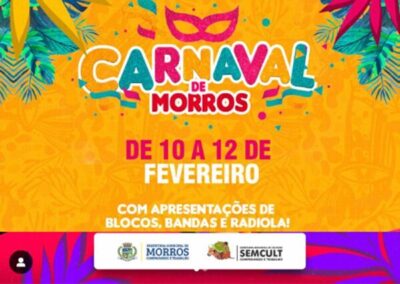 Prefeitura de Morros, anuncia sua programação