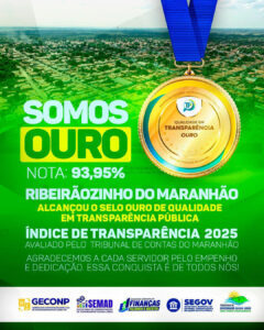 Ribeirãozinho conquista Selo Ouro em Transparência e consolida gestão de Flávio Soares