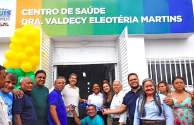 Braide entrega Centro de Saúde no Residencial Paraíso