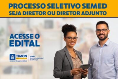 Timon lança edital para formação do Banco de Gestores Escolares
