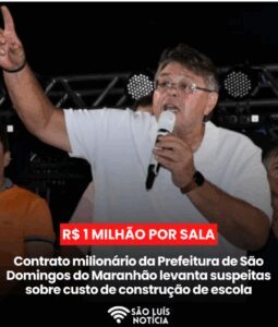 Escola de 13 Salas por R$ 13,7 Milhões: Contrato de Kleber Tratorzão Gera Suspeitas e Deve Ir ao Radar dos Órgãos de Controle