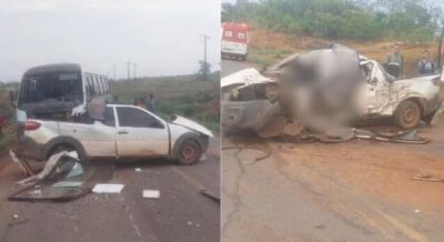 Grave acidente mata família na BR-330, em Balsas