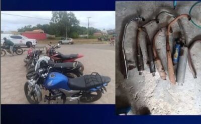 Polícia intensifica fiscalização em motocicletas com descargas kadron em Pedro do Rosário