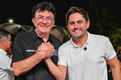 Juscelino Filho recebe apoio do prefeito Chiquinho FC em Codó