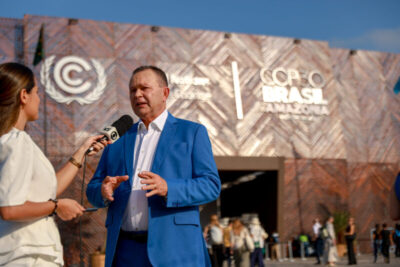 Brandão participa da abertura da COP 30 e anuncia novo programa