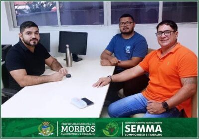 Prefeitura de Morros, através da Secretaria de Meio Ambiente, visita sede da Secretaria de Estado