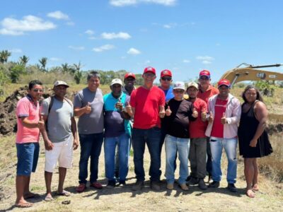 Prefeitura de Bequimão inicia recuperação da Barragem do Félix