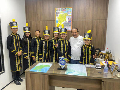 Prefeito Neto Carvalho celebra vitória histórica da Fanfarra Lira do Delta
