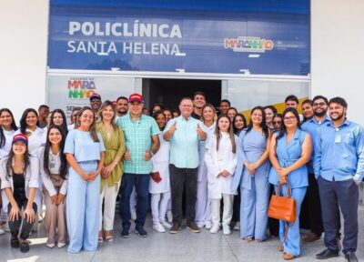 Brandão e Orleans entregam mais uma policlínica para os moradores da Baixada Maranhense