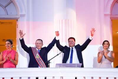 Carlos Brandão e Felipe Camarão tomam posse no Palácio dos Leões em cerimônia com show de gratidão