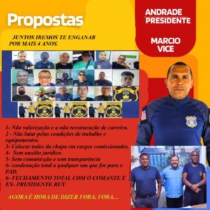 Bomba: Presidente do SindGuarda de Ribamar pede para não votar em chpa ligada à gestão Dr Julinho