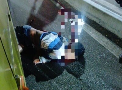 Motociclista morre atropelado na Avenida São Sebastião