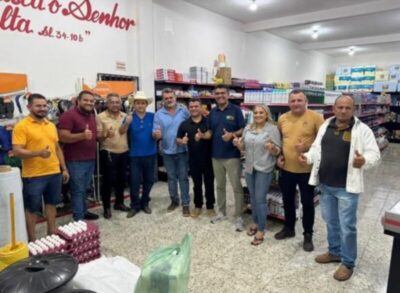 Pré-campanha de Lahesio Bonfim perde fôlego e vai parar numa quitanda no interior do MA