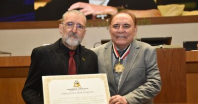 Dupla Homenagem a Paulo Braid e Plínio Tuzzolo na ALEMA