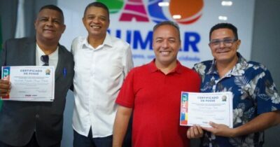 Novos conselheiros culturais são empossados em Paço do Lumiar para…