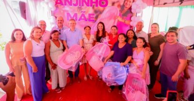 Prefeitura de Timon entrega kits de enxoval do Projeto Anjinho de Mãe para gestantes no CRAS Joaquim Pedreira