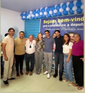 Maura Jorge e Rui Jorge recebem apoio de Dr. Nelson em Porto Franco