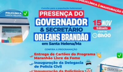 De Pavão para Helena, de Helena a Joãozinho passos firmes pela Saúde do município de Santa Helena