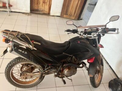 Motocicleta Furtada em Nova Iorque é Recuperada pela Polícia Militar em Pastos Bons
