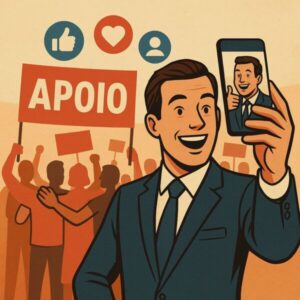 A ilusão do apoio nas redes: quando a imagem impressiona, mas não convence