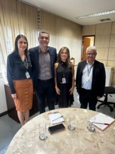 Diretor de Comunicação da Alema visita Comunicação do Senado e consolida novas parcerias institucionais