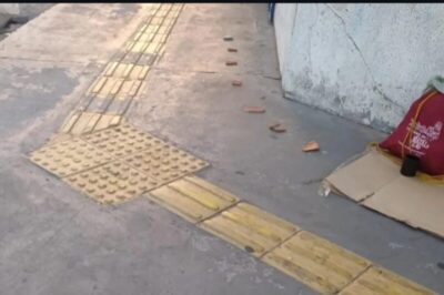 Região Metropolitana de São Luís Usuários denunciam uso de pedras para “guardar lugar” em fila de cartório no João Paulo