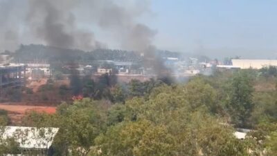 VÍDEO: Incêndio em lixão inferniza a vida dos moradores do Calhau, Renascença, Ponta do Farol e Ponta D`Areia, em São Luís