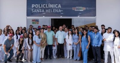E tome trabalho! Brandão e Instituto Acqua inauguram Policlínica de Santa Helena