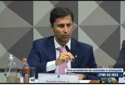 Presidente da CPMI do INSS pede proteção policial para Duarte Júnior e seus familiares