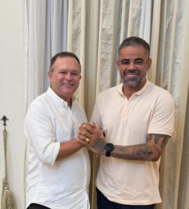 Imagem do dia: Paulo Victor e Carlos Brandão realinham parceria política no Maranhão