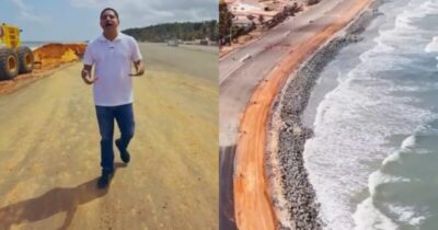 Zé Inácio destaca parceria entre Lula e Brandão nas obras da Nova Litorânea