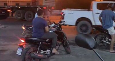 Incêndio é registrado nas proximidades da Prefeitura de São Benedito do Rio Preto