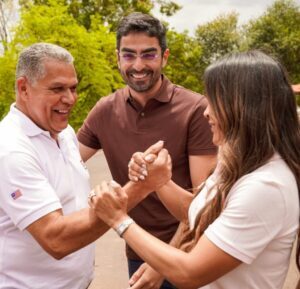 A Pré-candidata a deputada Larissa DP celebra junto ao povo os 31 anos de emancipação política de Lago dos Rodrigues