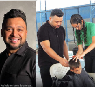 Novidade em Tuntum: Barbearia do Paulo é a primeira da cidade a ter uma barbeira mulher