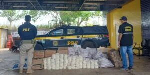 PRF apreende 750 kg de queijo irregular em Balsas e alerta para risco à saúde pública