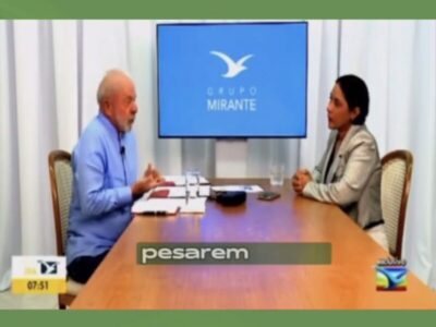 Lula deu “spoiler” à TV Mirante sobre o que diria a Brandão em reunião reservada